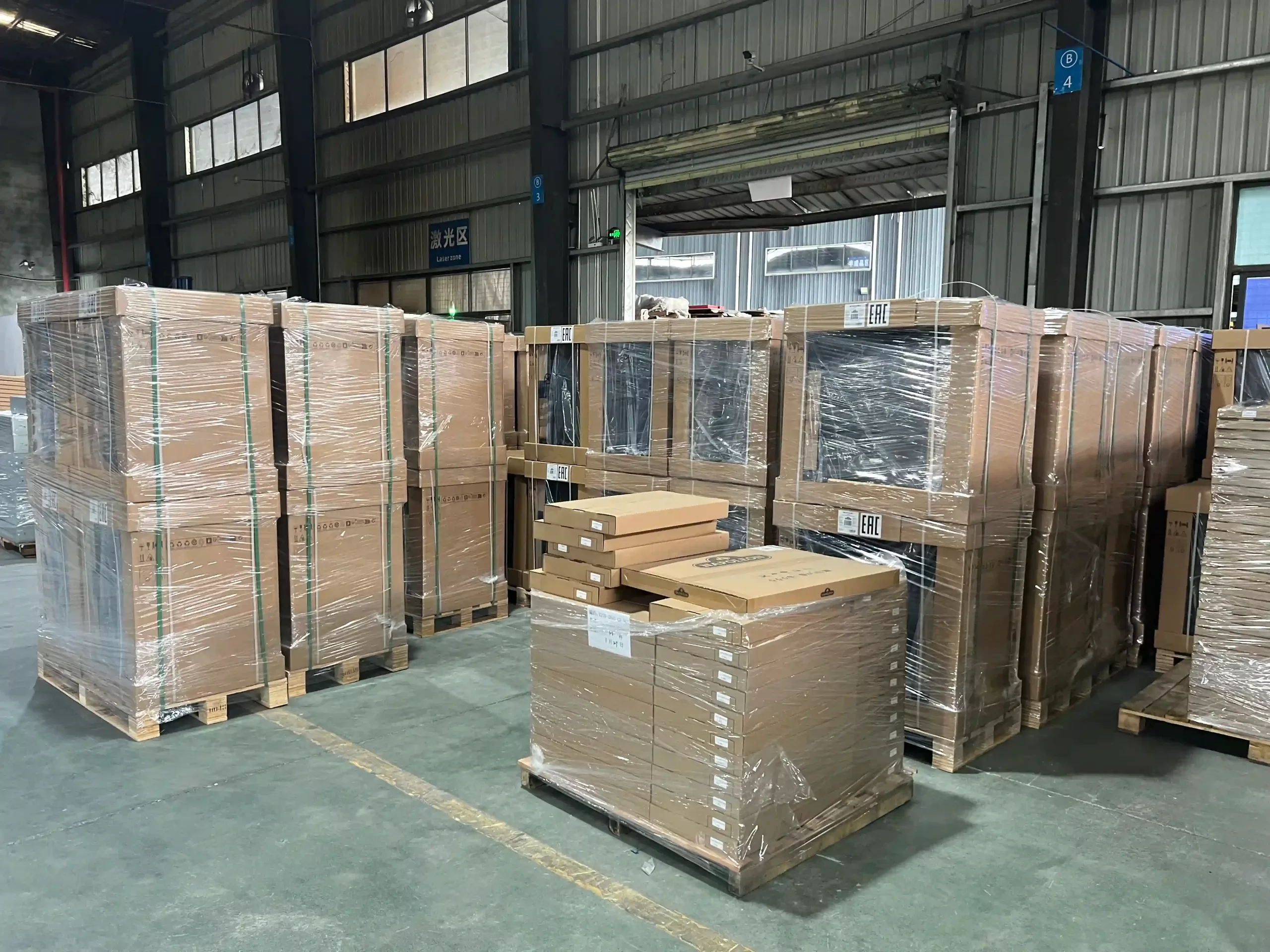 Finished goods ready for shipment