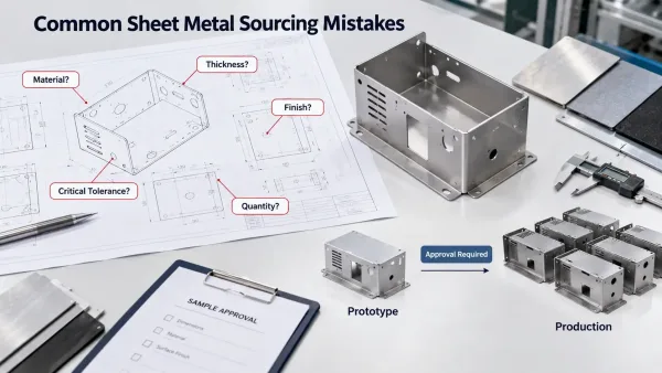 Common mistakes when sourcing custom sheet metal parts