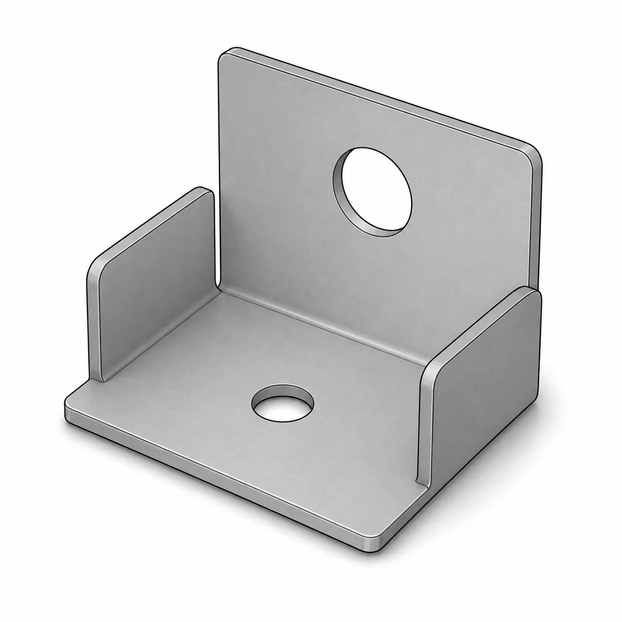 Finished stamped sheet metal part