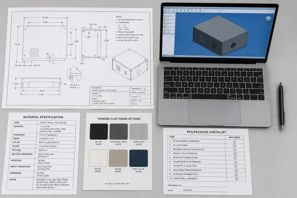 When these items are provided upfront, the fabricator ca