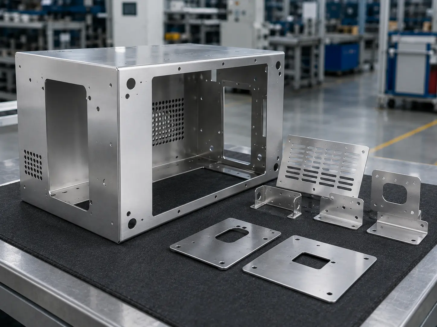 Metal part after ultrasonic cleaning
