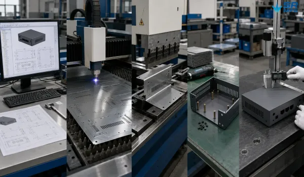 Custom WiFi router enclosure manufacturing from drawing review to production inspection