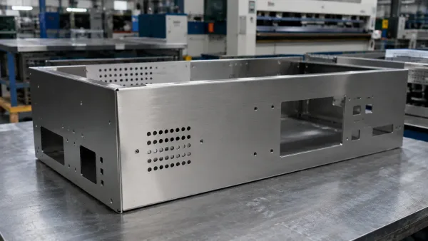 Ground sheet metal enclosure for industrial application