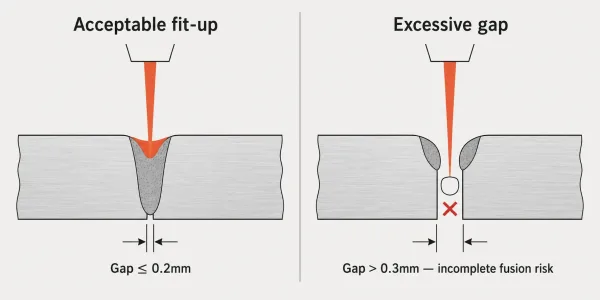 Cross-section diagram illustrating laser welding keyhole formation in aluminum with labeled components