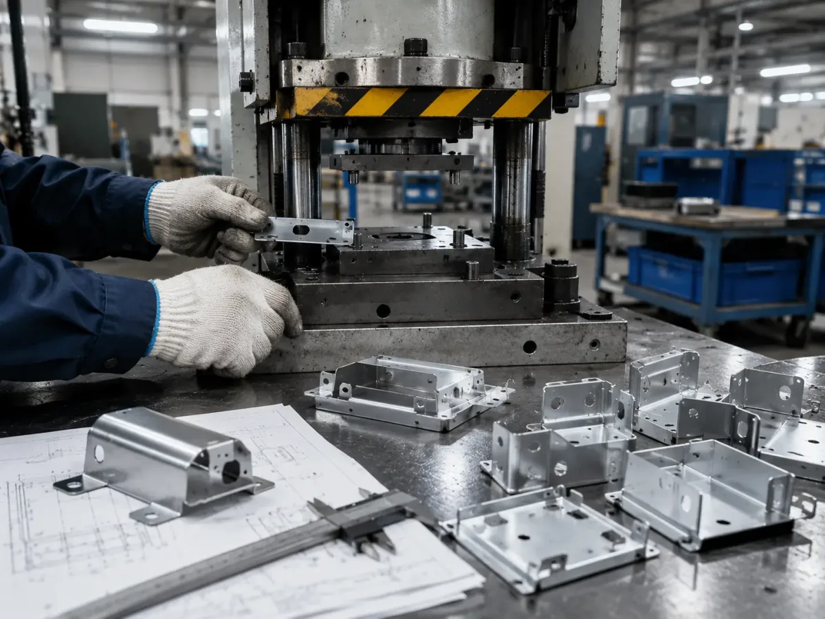 Metal Stamping Rapid Prototyping Metal stamping process for rapid prototype parts and small-batch validation