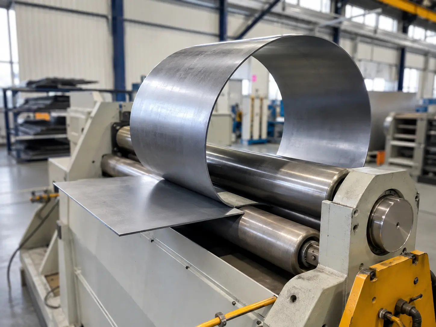 Roll bending – curving