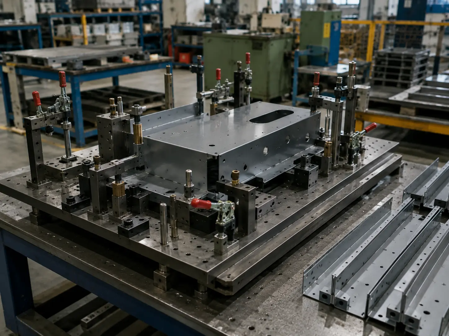 Soft tooling used for medium-volume sheet metal production