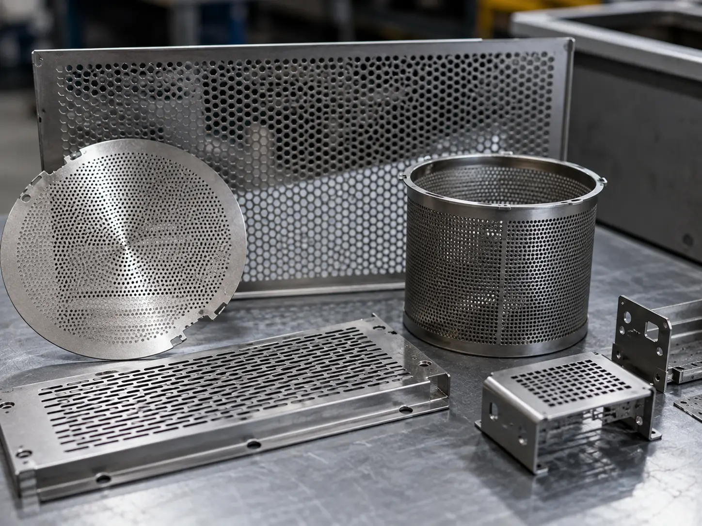 Ultrasonic cleaning for fine-hole perforated and mesh-like metal structures