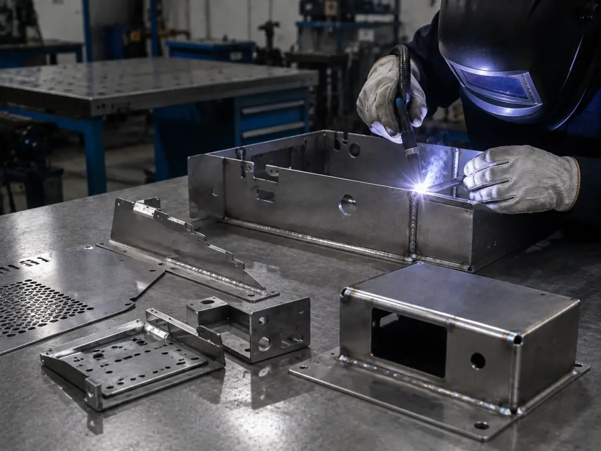 Welding Rapid Prototyping TIG and MIG welding for rapid sheet metal prototype assemblies