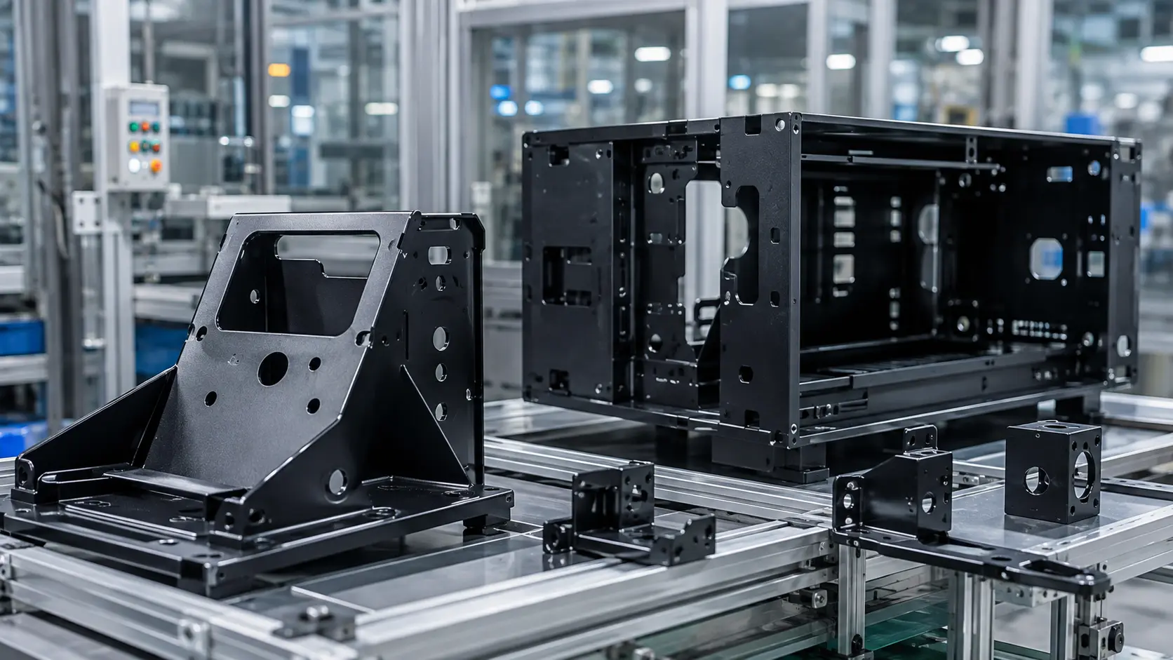 E-coated metal components for industrial OEM applications