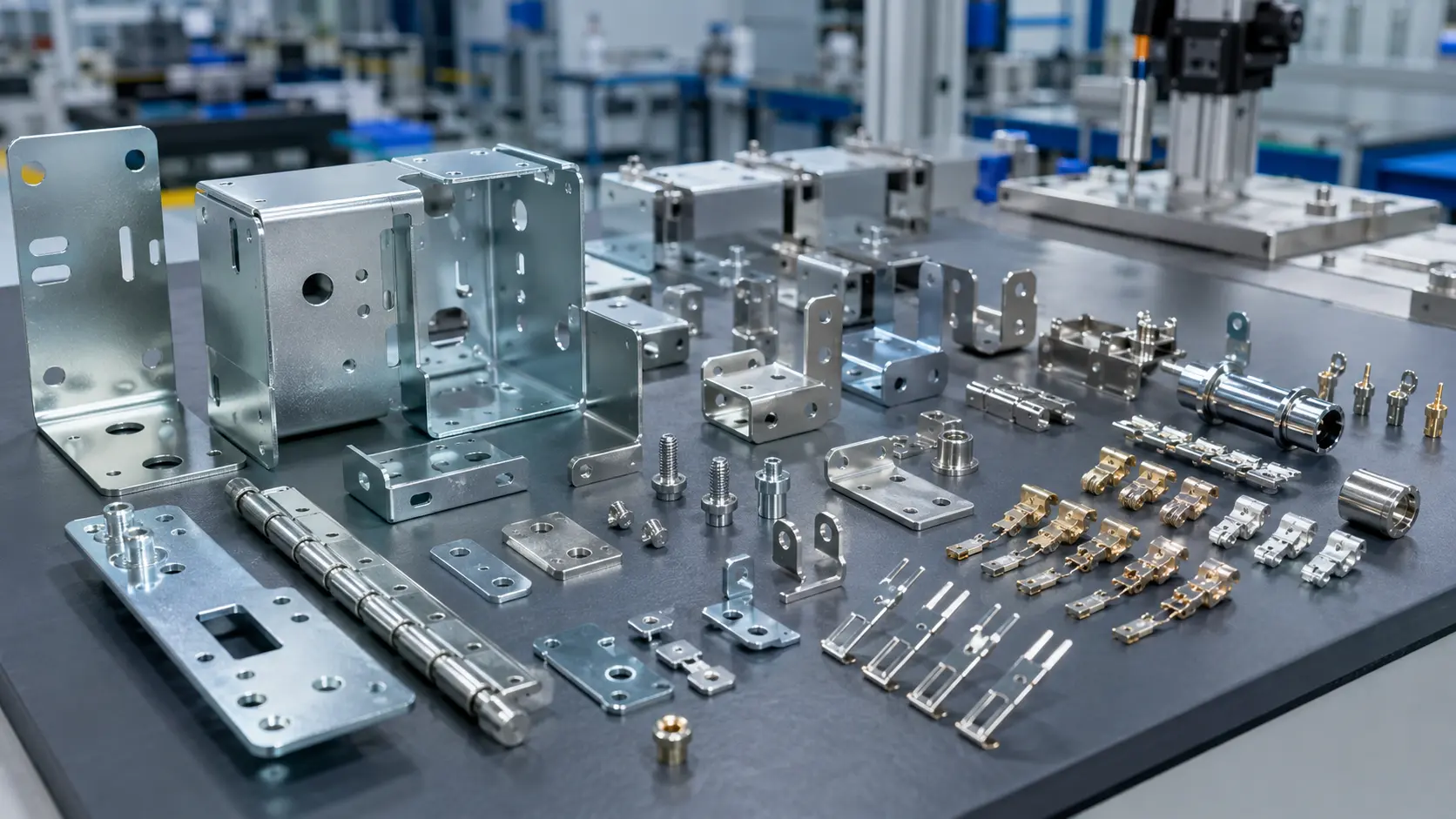Electroplated metal components for industrial OEM applications