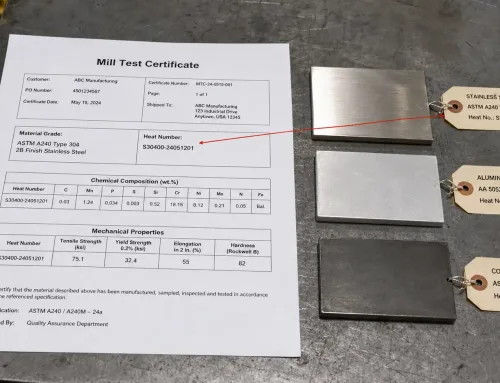 Mill Certificate