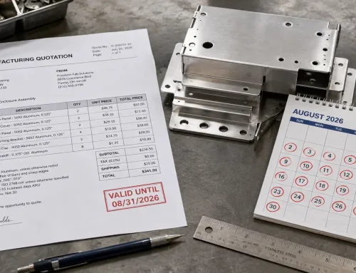 Quote Validity for Custom Parts: How Long It Lasts and What Happens After Expiration