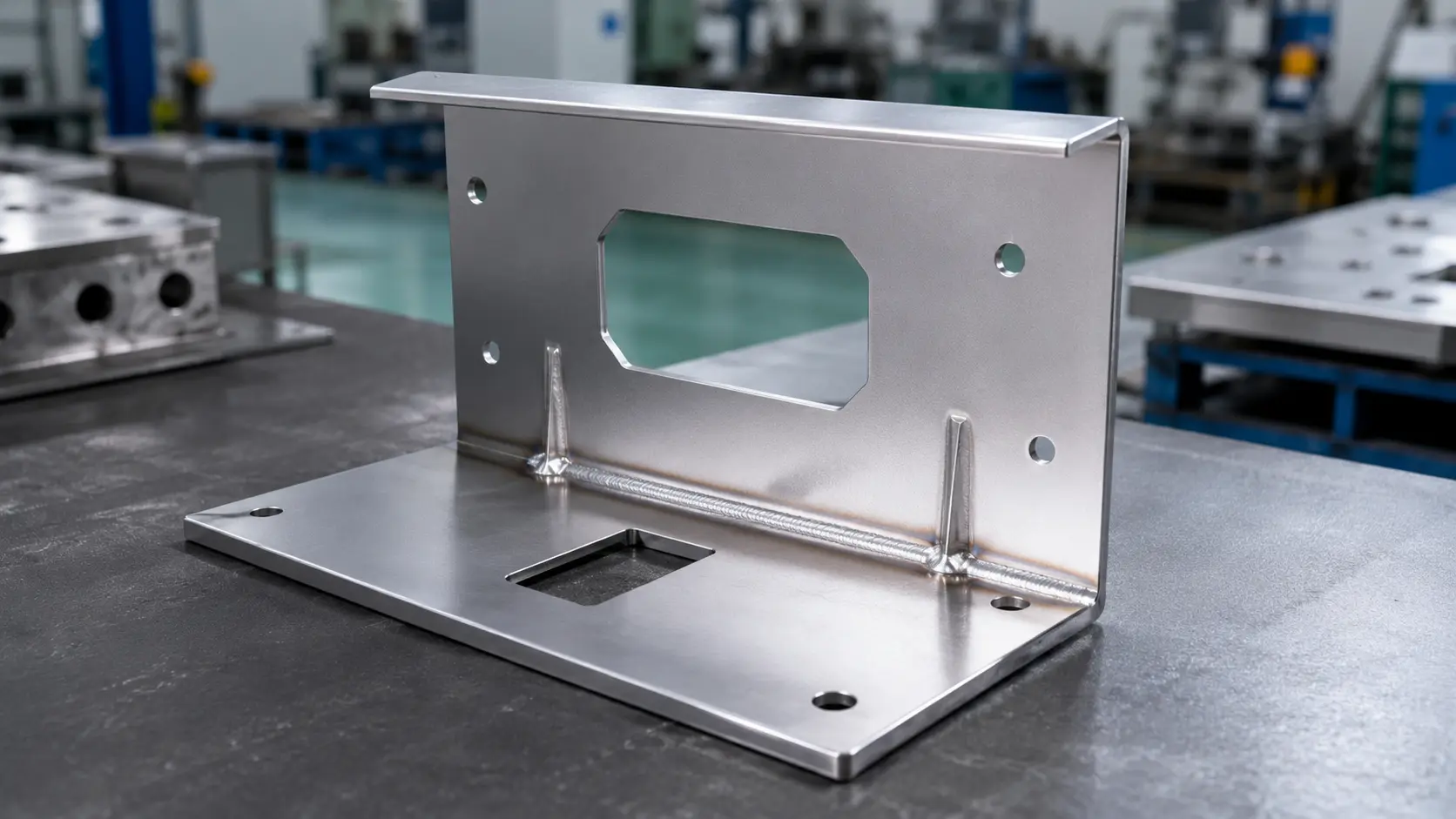 Metal plating process for welded and fabricated metal parts