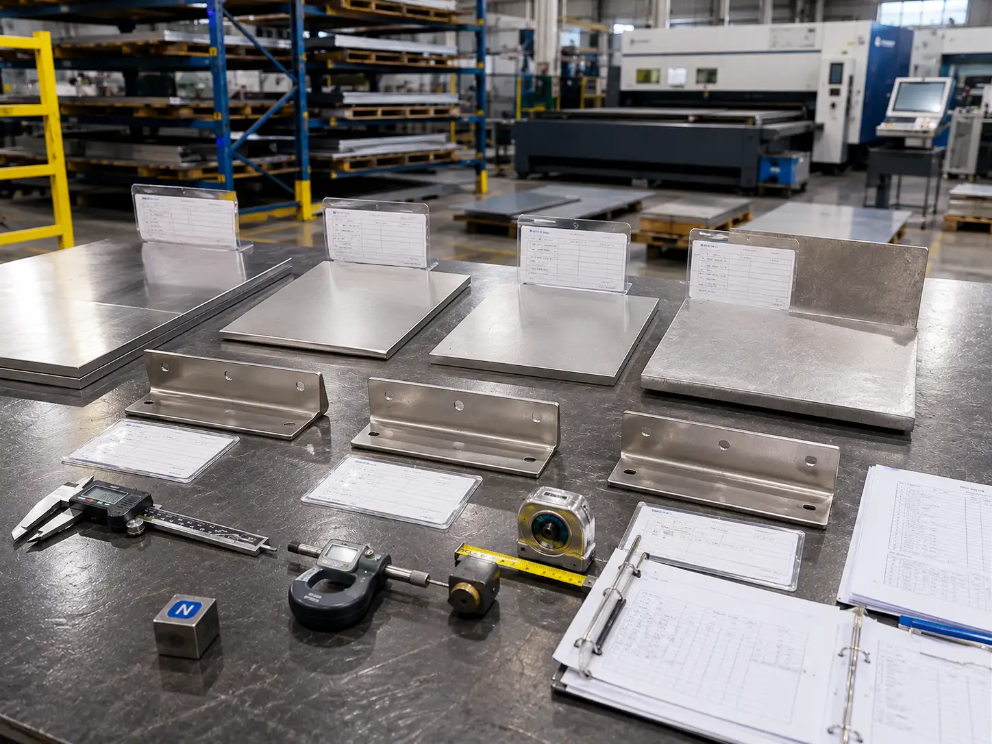 430 Stainless Steel Incoming Inspection and Grade Verification