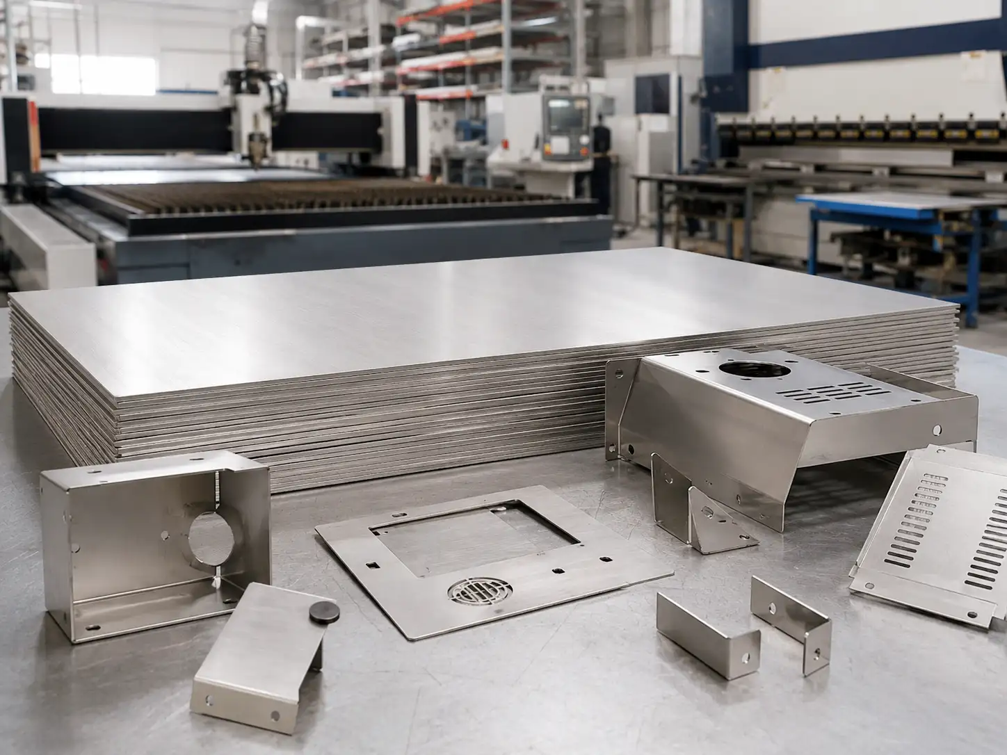 430 Stainless Steel for Cost-Effective Sheet Metal Fabrication 430 stainless steel sheet and fabricated parts used for cost-effective sheet metal fabrication