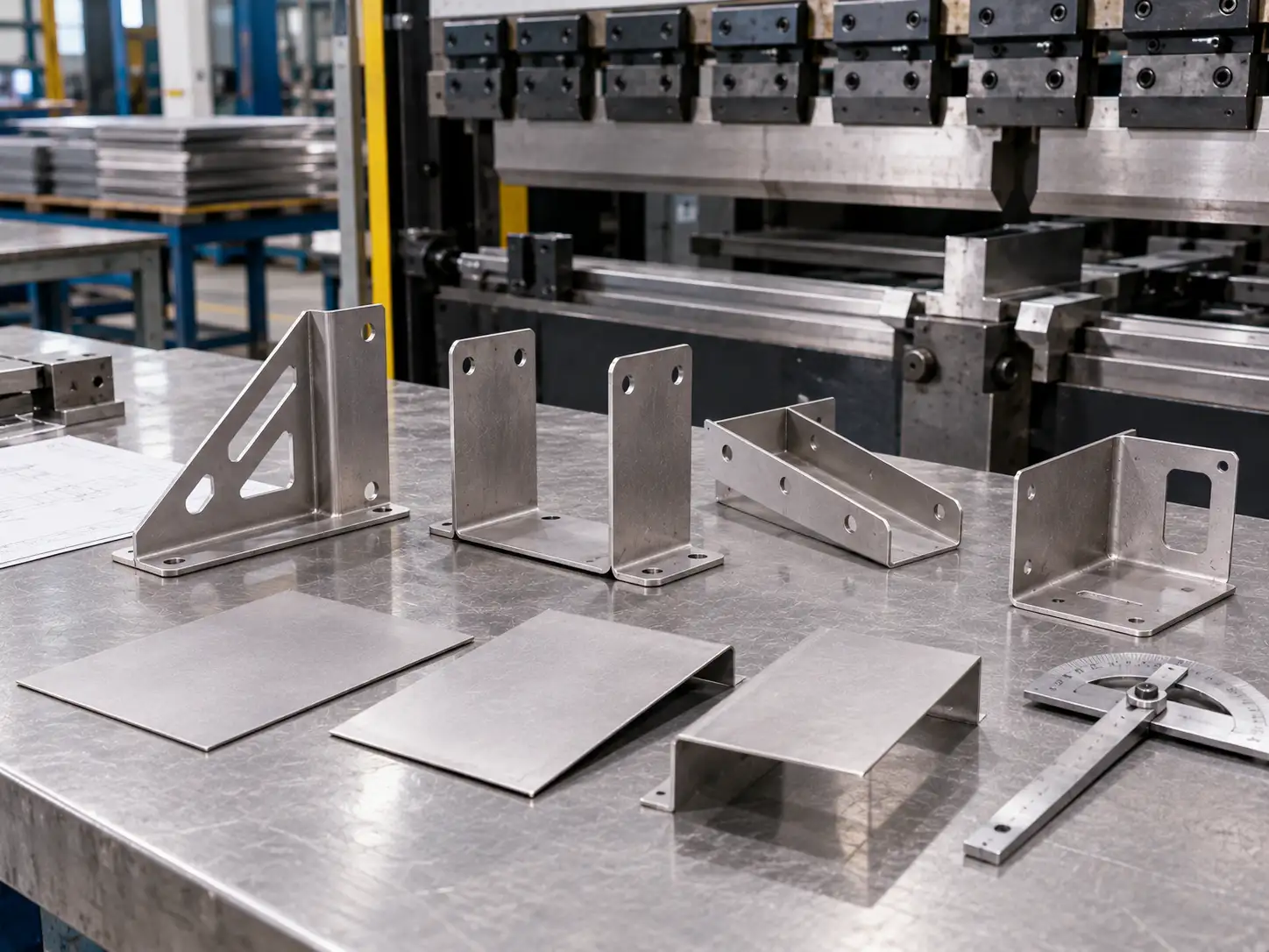 Bending and Forming of TC21 Titanium Sheet TC21 titanium sheet parts showing bending springback and controlled forming in sheet metal fabrication