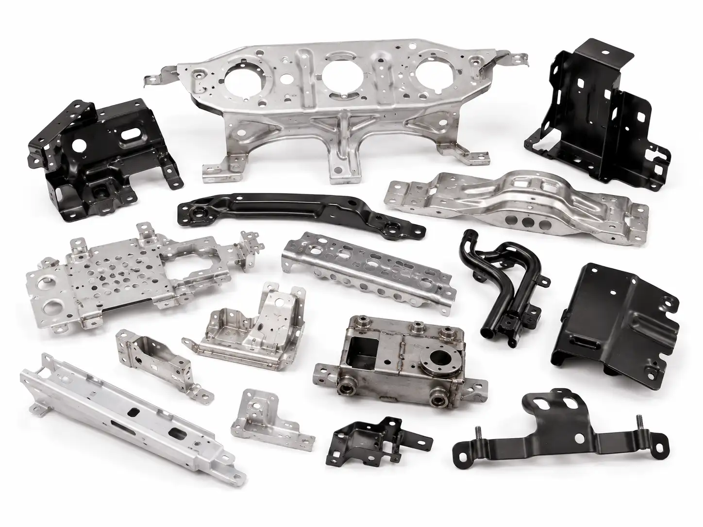 Custom automotive sheet metal parts manufactured from drawings for prototypes and production