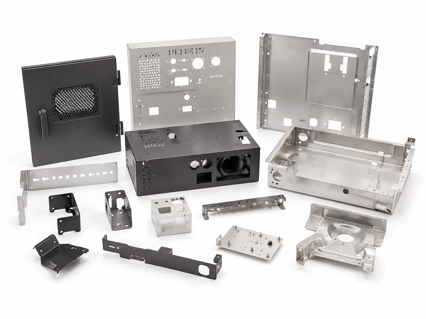 Custom sheet metal panels, covers, frames and structural parts made to drawing