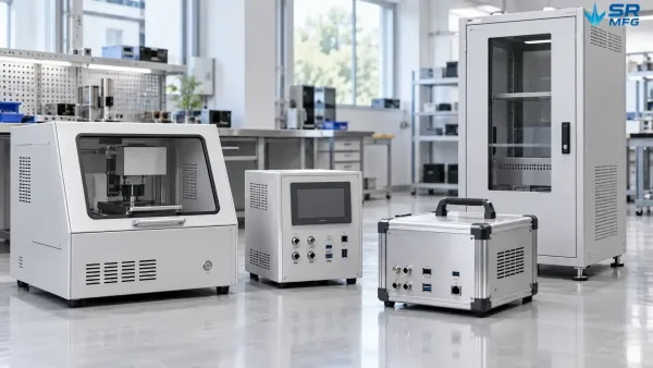 Custom laboratory instrument enclosures for analytical and testing equipment