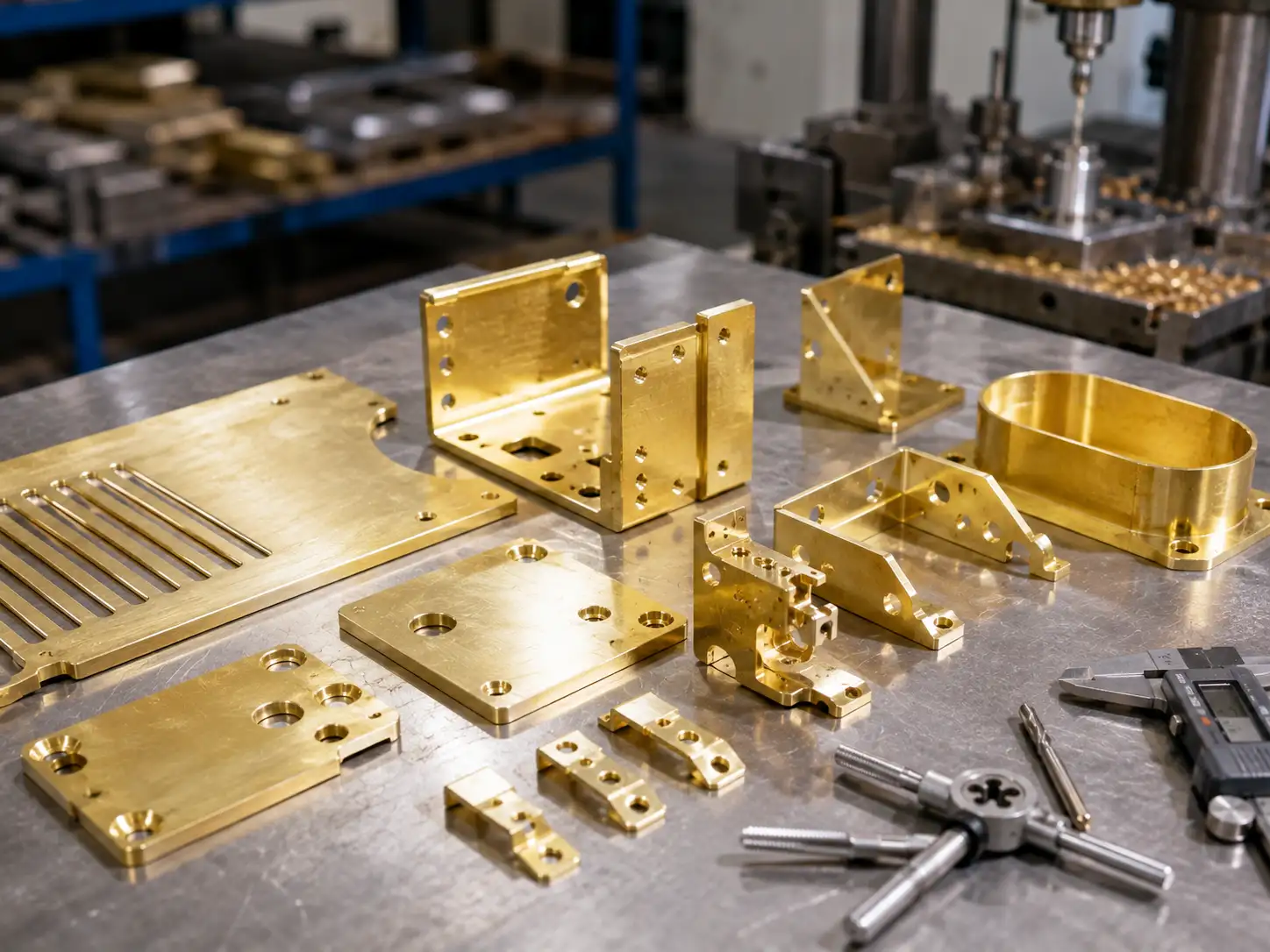 Machining and Secondary Operations for H68 and H70 Brass Parts