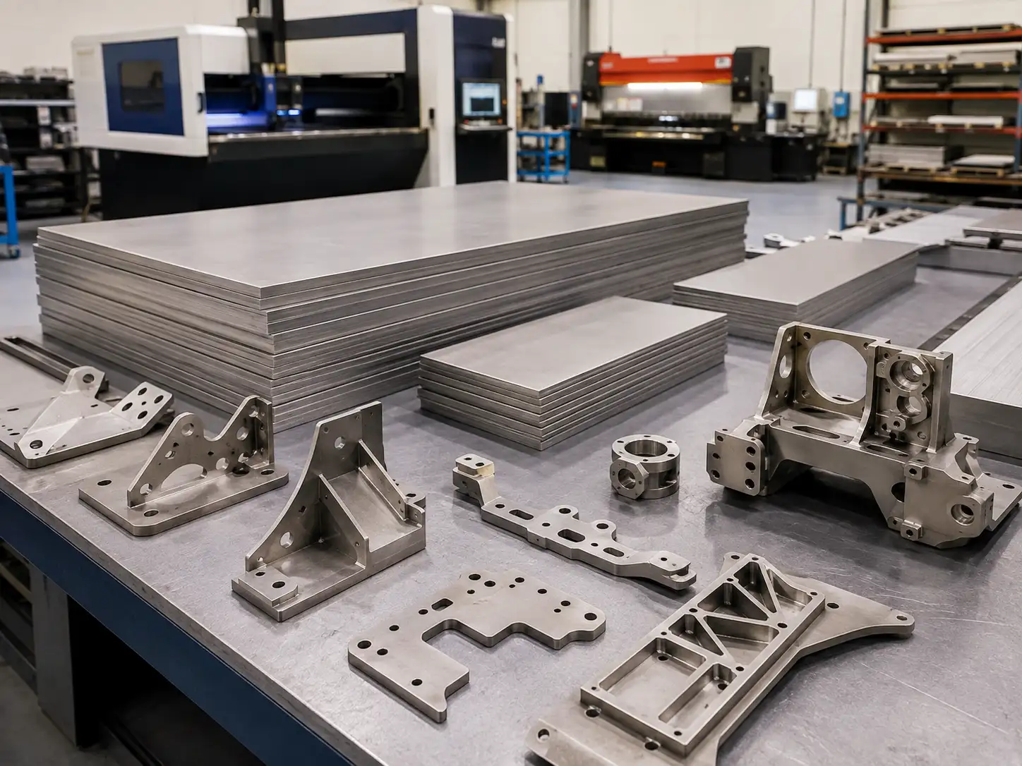 TC4 Ti-6Al-4V Titanium Alloy for High-Strength Metal Fabrication TC4 Ti-6Al-4V titanium alloy sheet and fabricated structural parts used in high-strength metal manufacturing