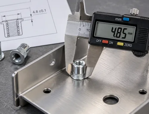 Rivet Nut Installation Height Inspection: What to Measure, How to Judge It, and Why Looks Can Mislead